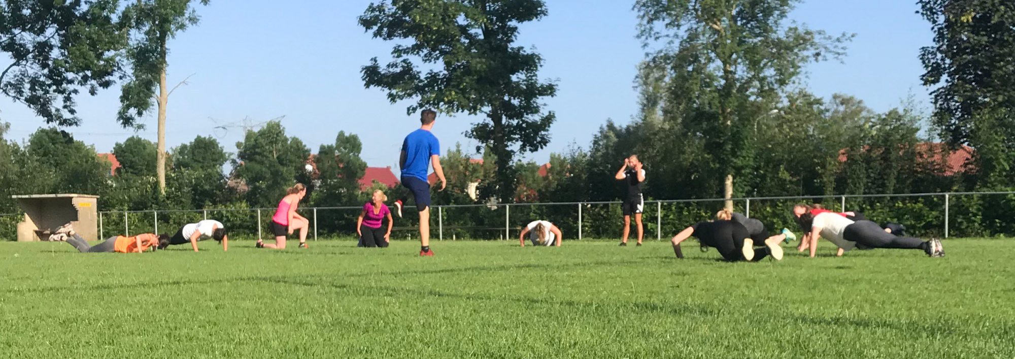 sporten Heerenveen: Fitness in groepsverband in de buitenlucht